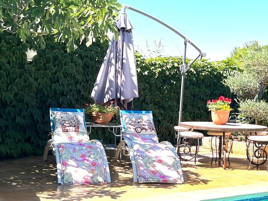 Le Jardin De Mae Leilighet Bouc-Bel-Air Eksteriør bilde